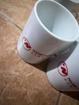 Northwest Airlines Vintage Coffee Mugs (Set of 4) - Image 2