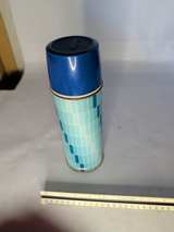 Vintage Thermos Blue Mosaic Vacuum Bottle - Image 5