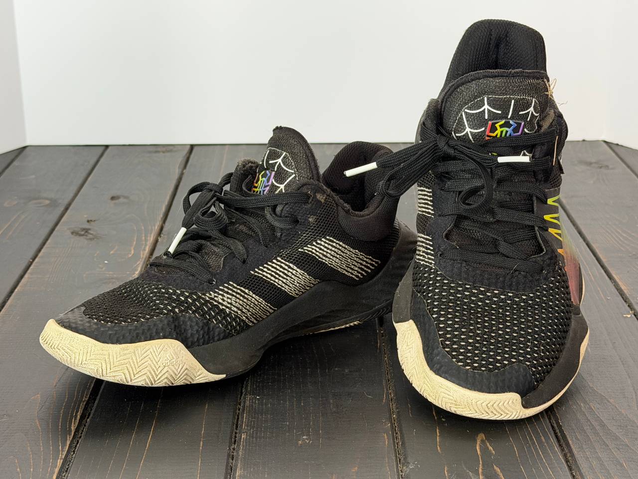 adidas D.O.N. Issue #1 Black Gold Basketball Shoes