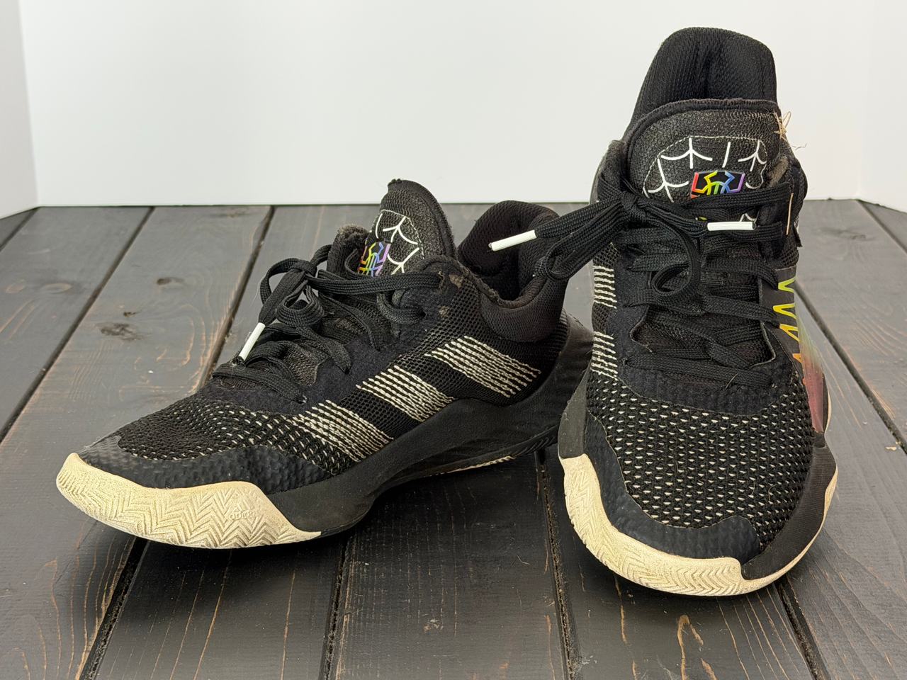 adidas D.O.N. Issue #1 Black Gold Basketball Shoes