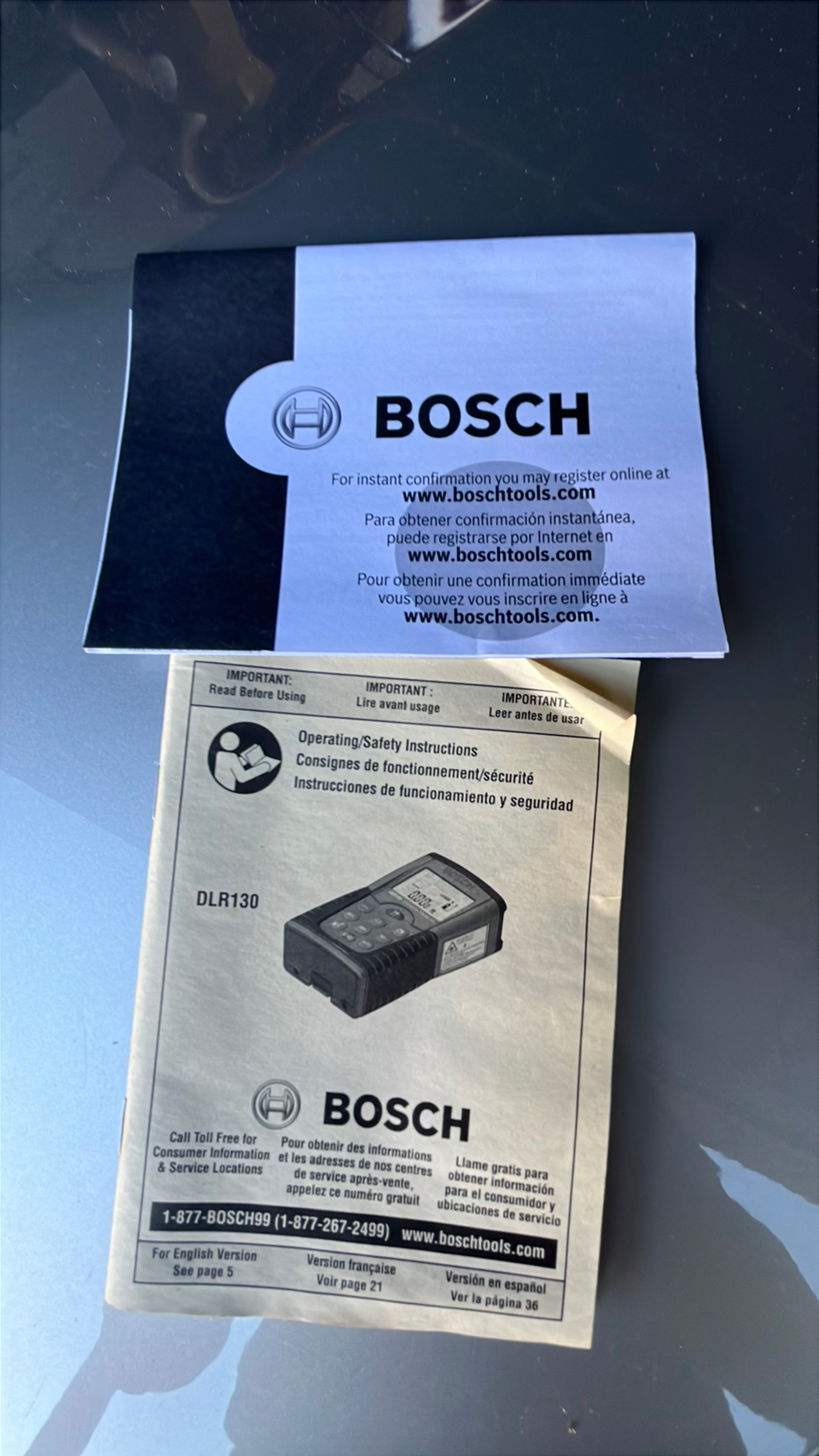 Bosch DLR130 Laser Distance Measurer - Image 3