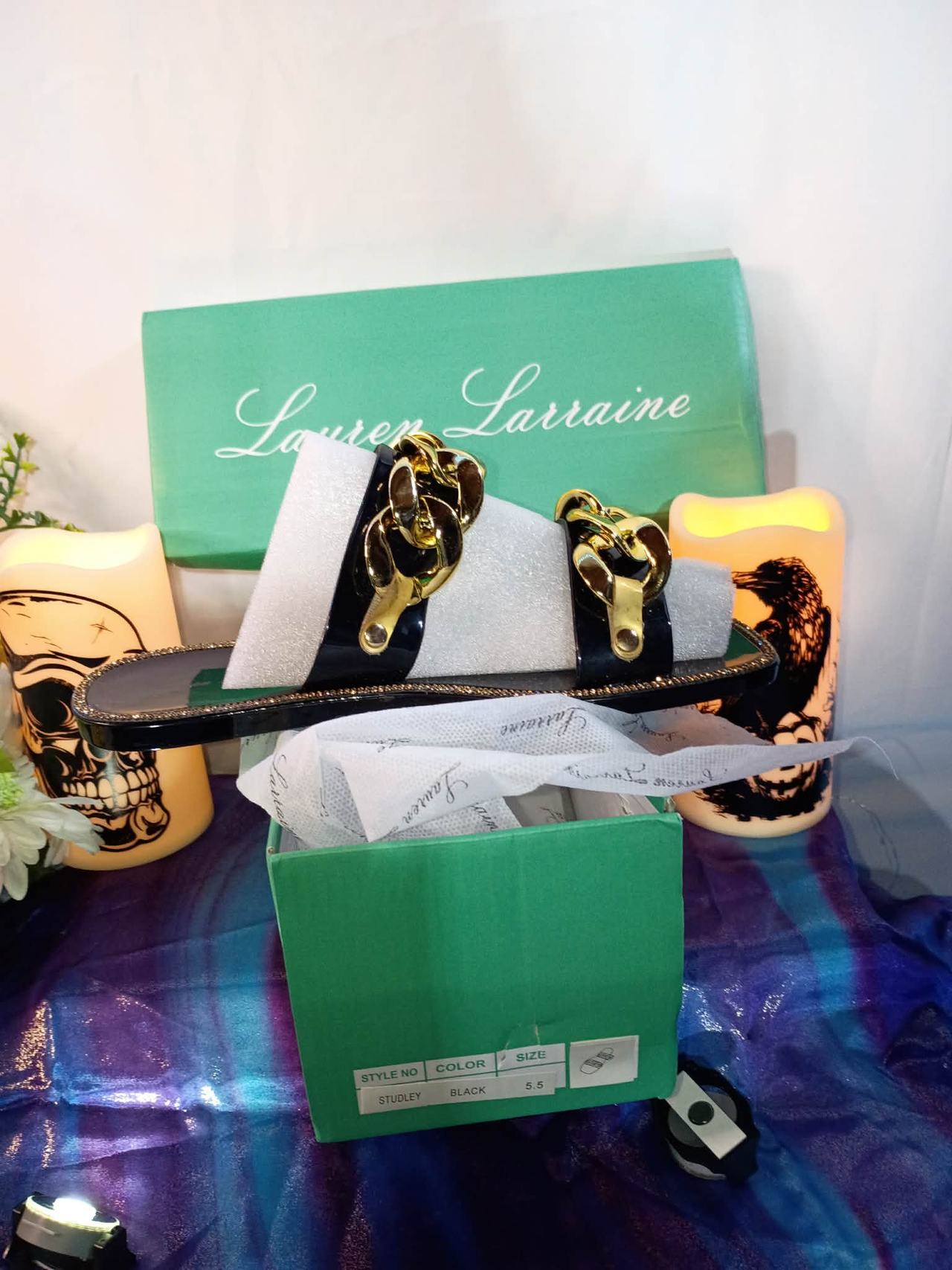 Lauren Lorraine Studley Chain Sandal
