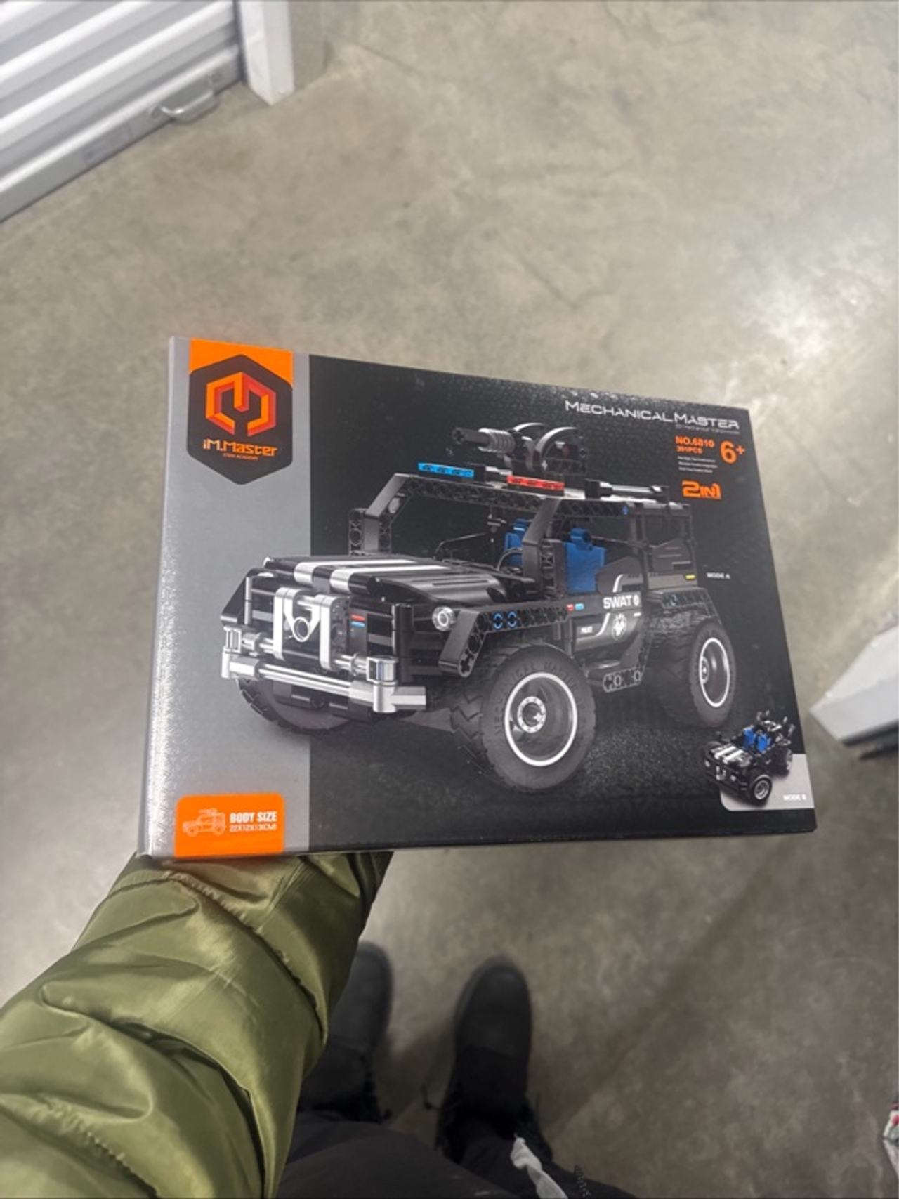 iM.Master Police Vehicle Building Set 2-in-1