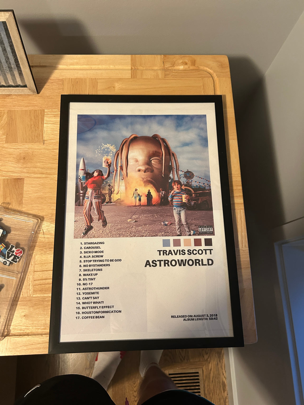 Travis Scott Astroworld Album Poster