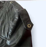  Leather Biker Jacket - Image 4