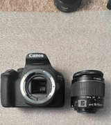 Canon EOS Rebel T7 with EF-S 18-55mm f/3.5-5.6 IS II Lens low usage no charger - Image 1