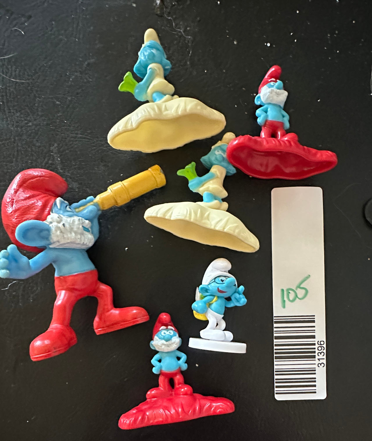 Vintage and Modern Smurf PVC Figure Lot