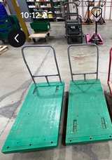 Global Industrial™ Plastic Deck Flatbed Platform Truck, 52" x 25", 2000 Lb. Capa - Image 1
