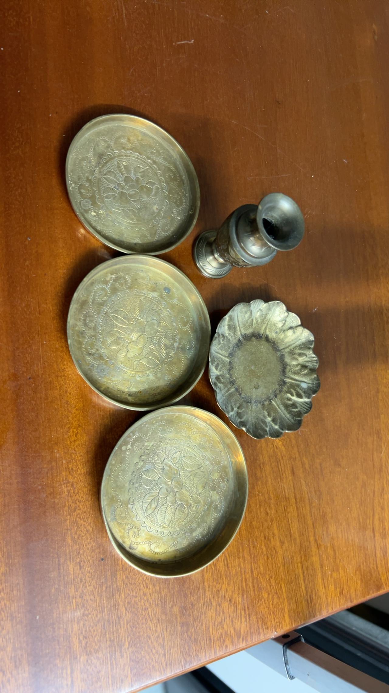 Vintage Brass Tray