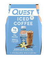New! Quest Nutrition Iced Coffee Vanilla Latte 4-Pack - Image 3