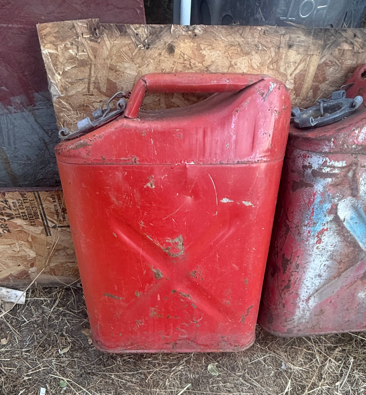 Vintage US Military 5 Gallon Steel Jerry Can