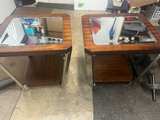 Glass Top End Tables - Image 2