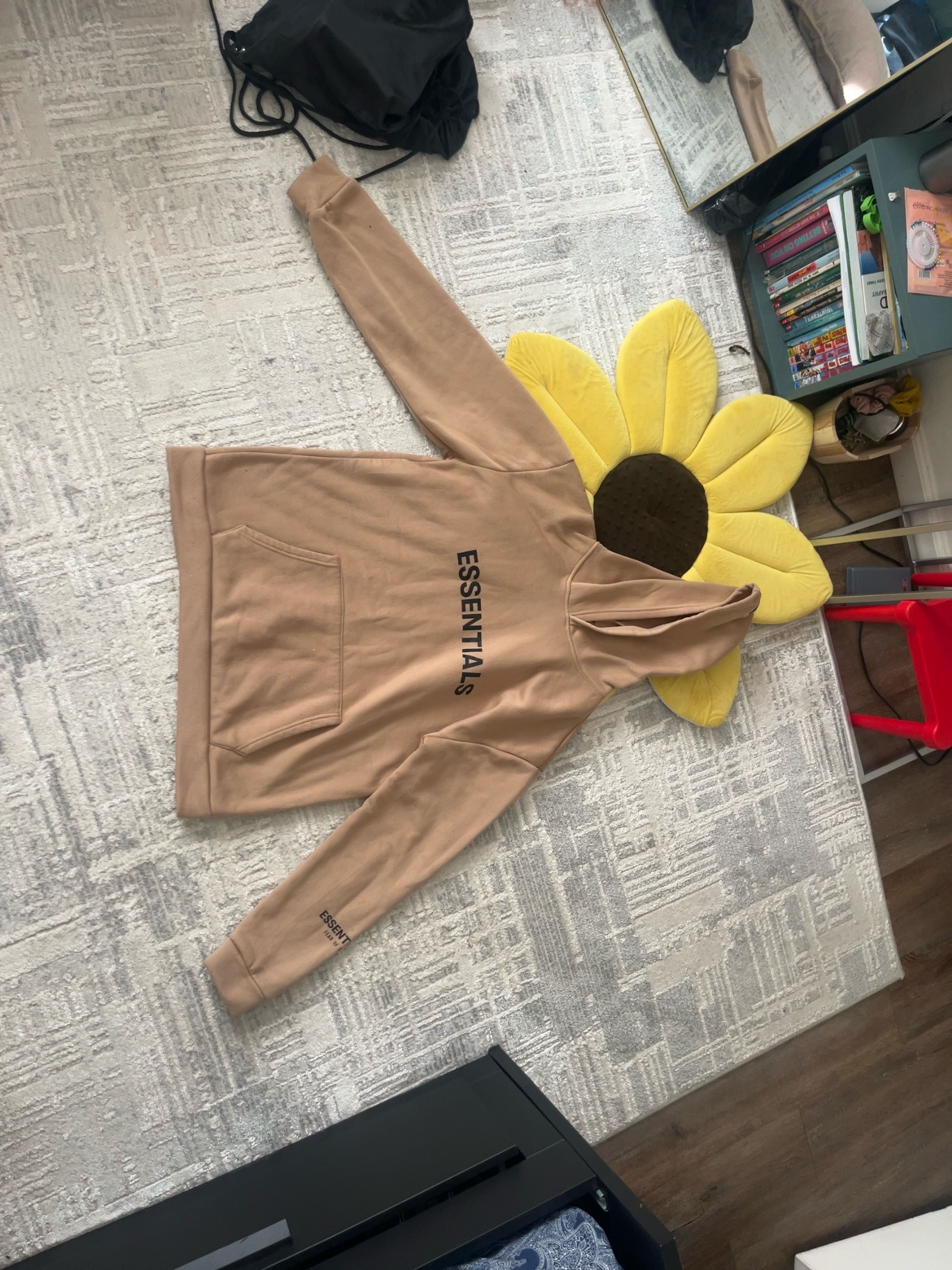 Fear of God Essentials Hoodie Black