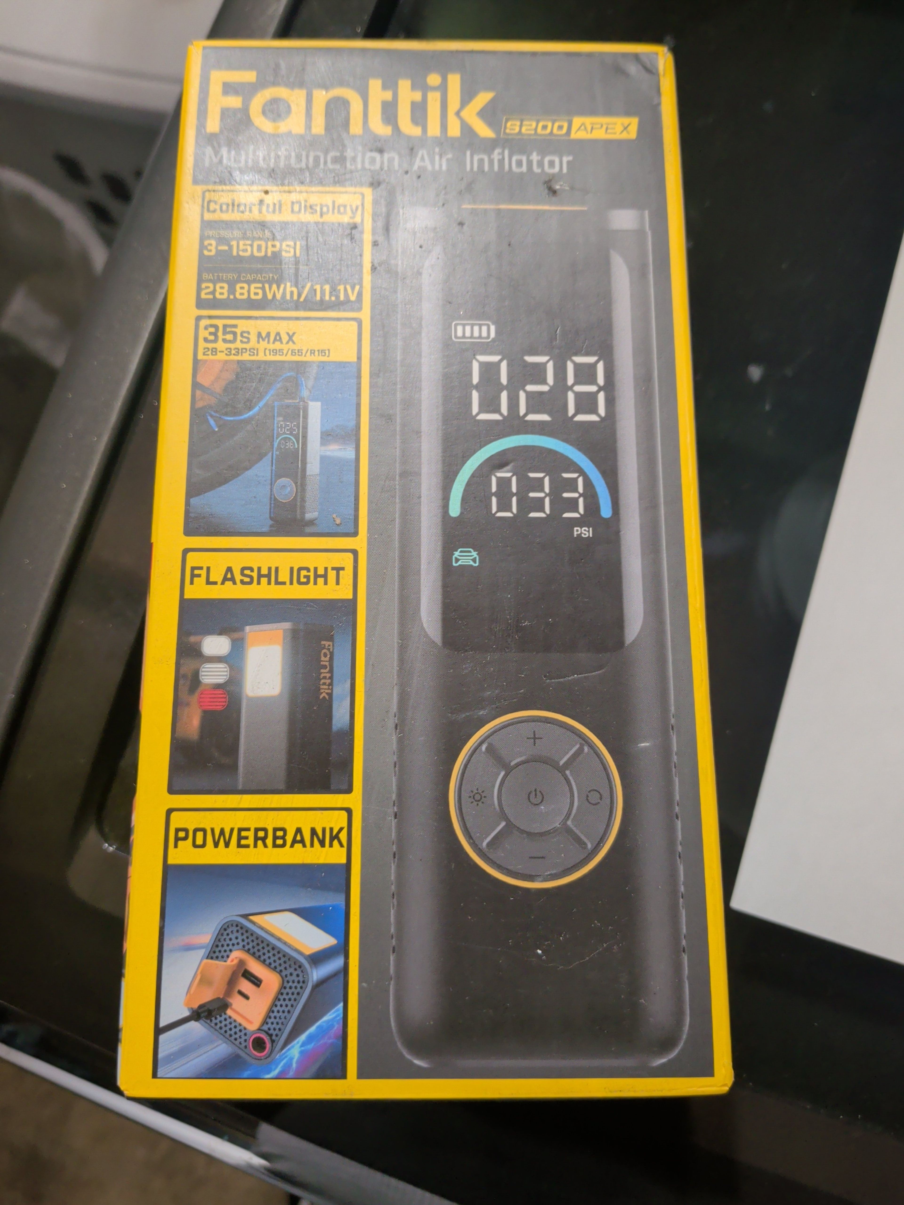 Fanttik S200 Apex Portable Tire Inflator - Image 2