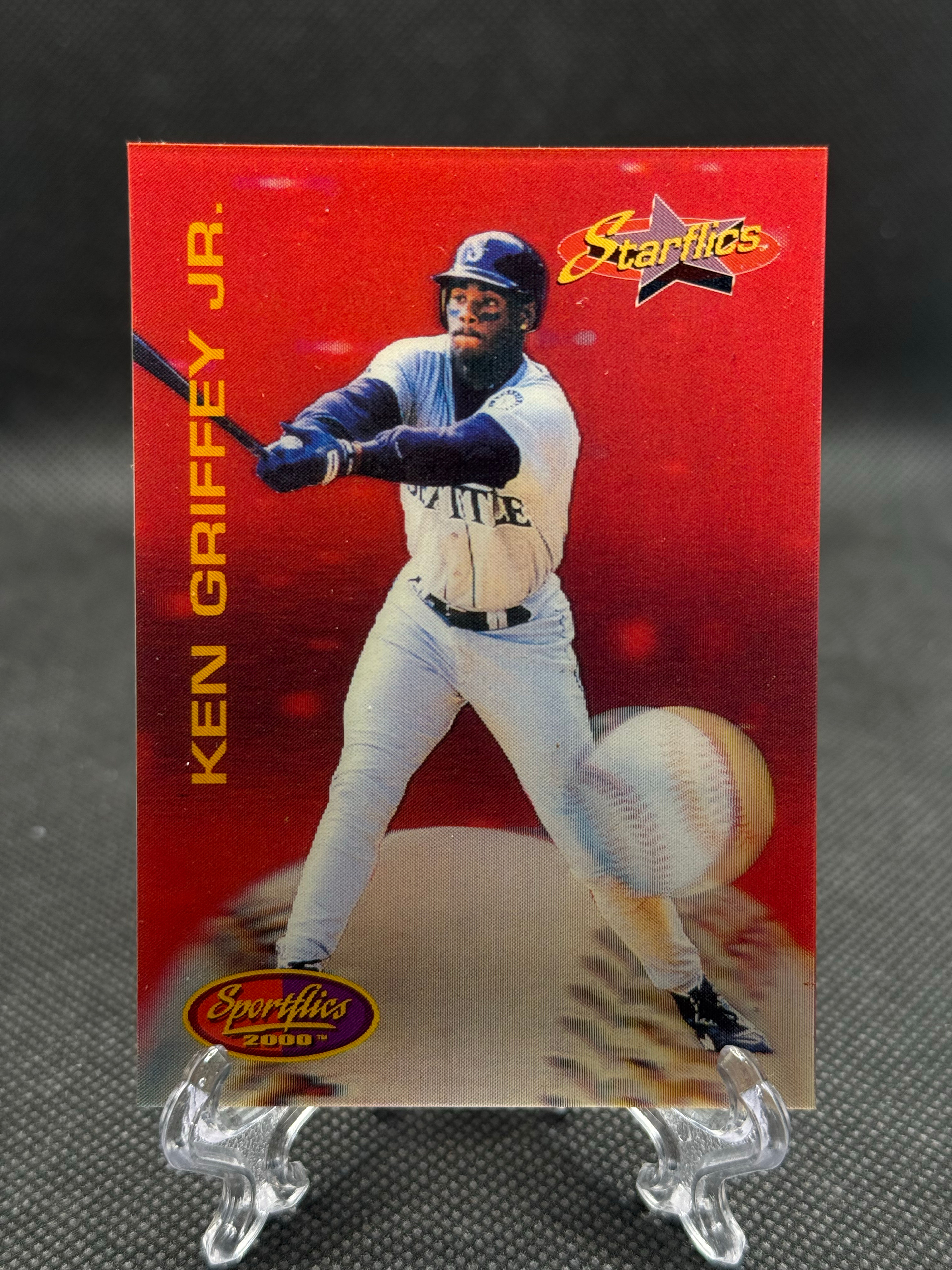 2000 Pinnacle Sportflics Starflics Ken Griffey Jr. #181