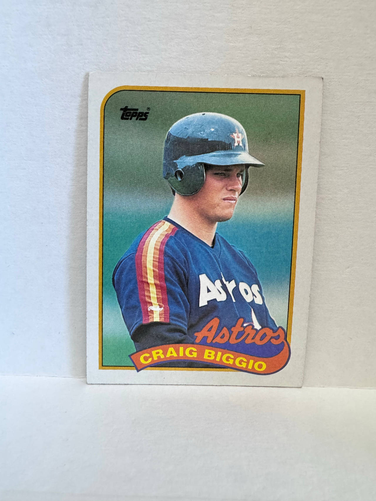 1989 Topps Craig Biggio Rookie Card #49