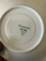 Creative Fine China Pattern 2345 Plate/Saucer - Image 1