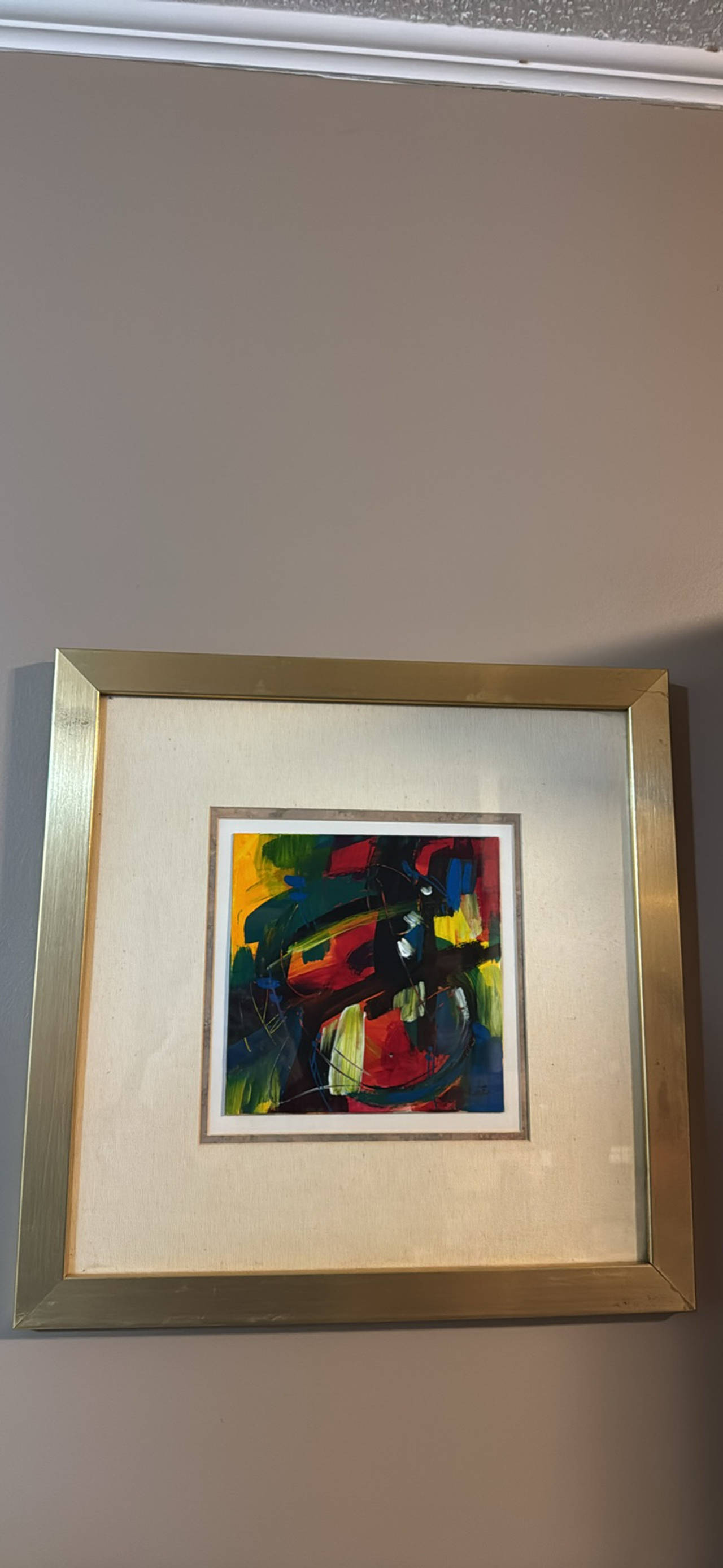 Framed Abstract Art by Alan Lin