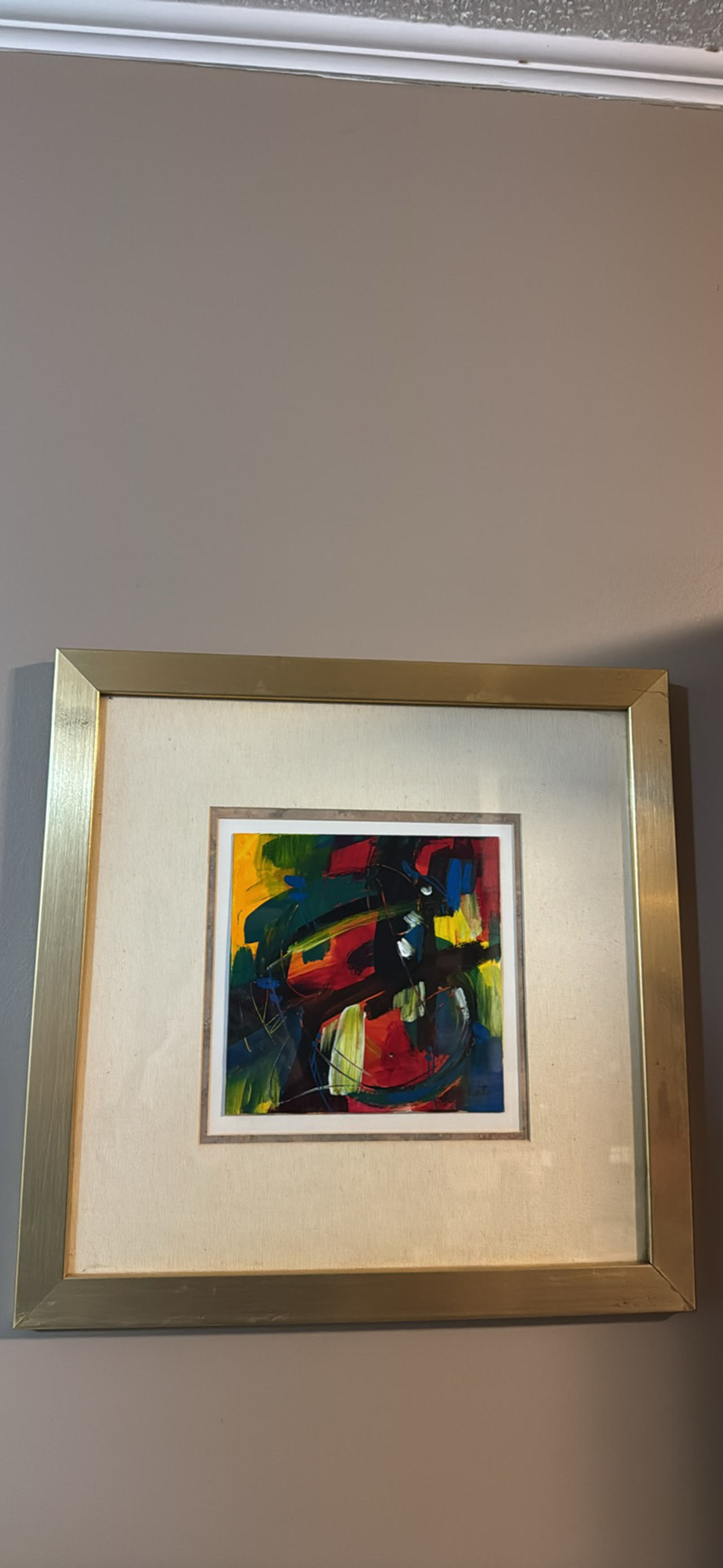 Framed Abstract Art by Alan Lin