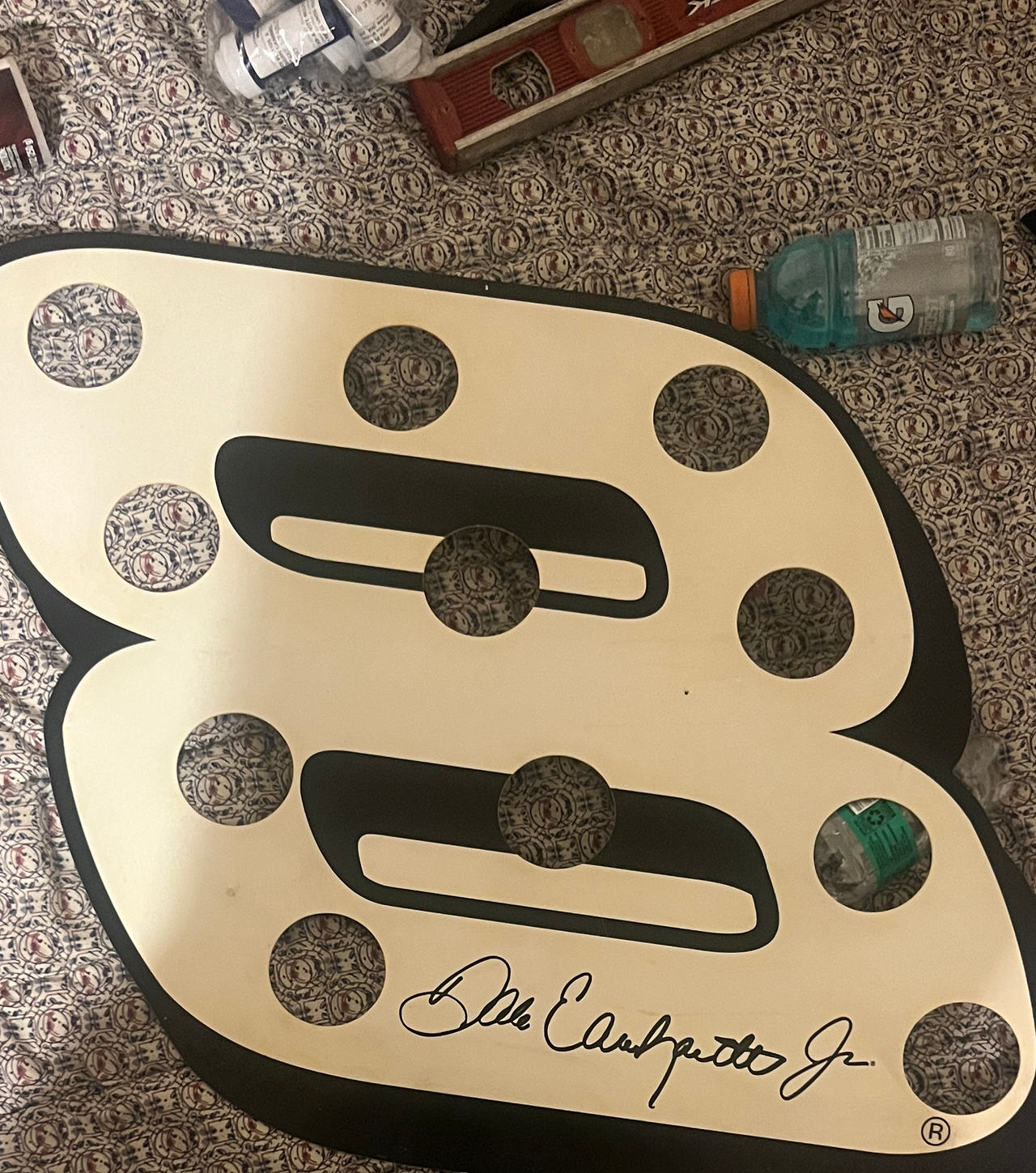 Dale Earnhardt Jr. #8 Signature Wall Sign