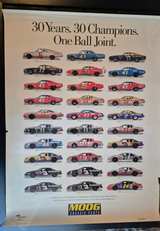 Moog 30 Years 30 Champions NASCAR Poster - Image 2