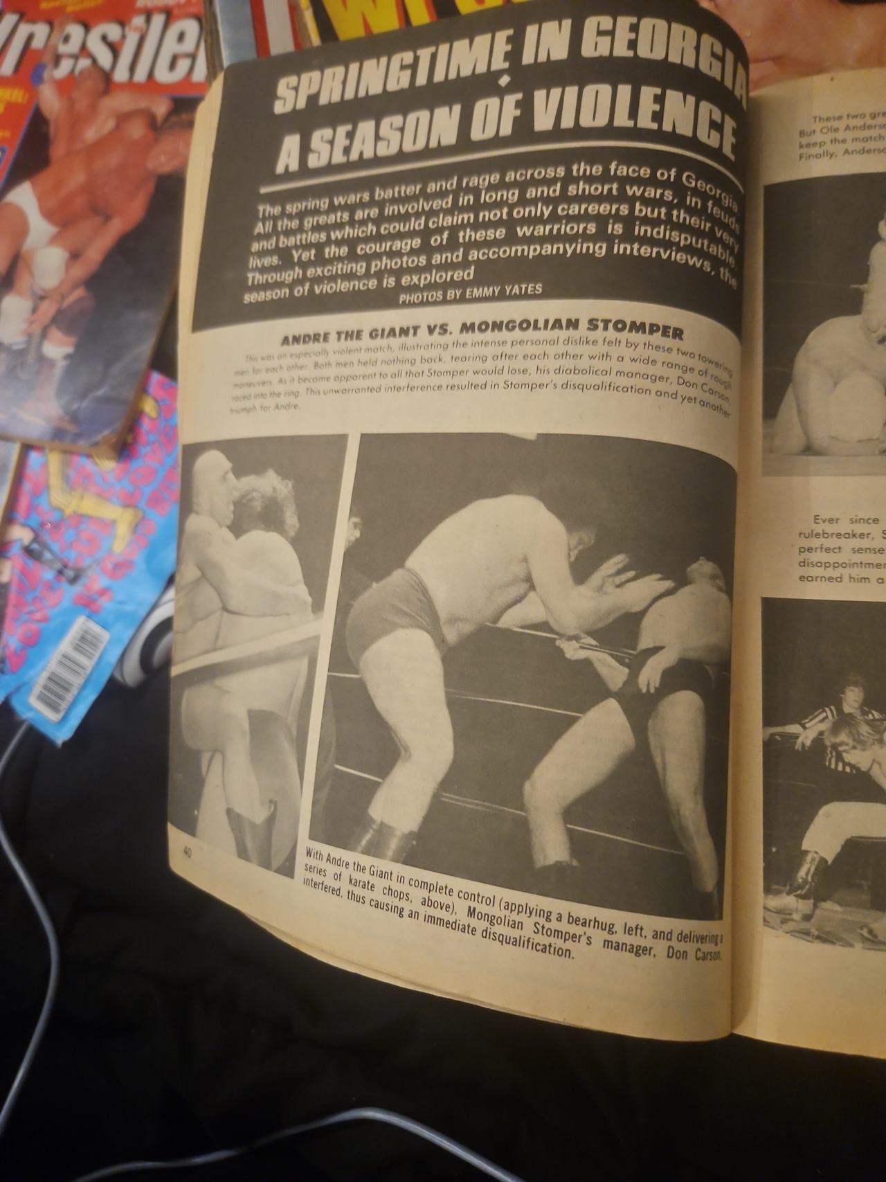 Inside Wrestling Magazine June 1981 Dusty Rhodes Cover