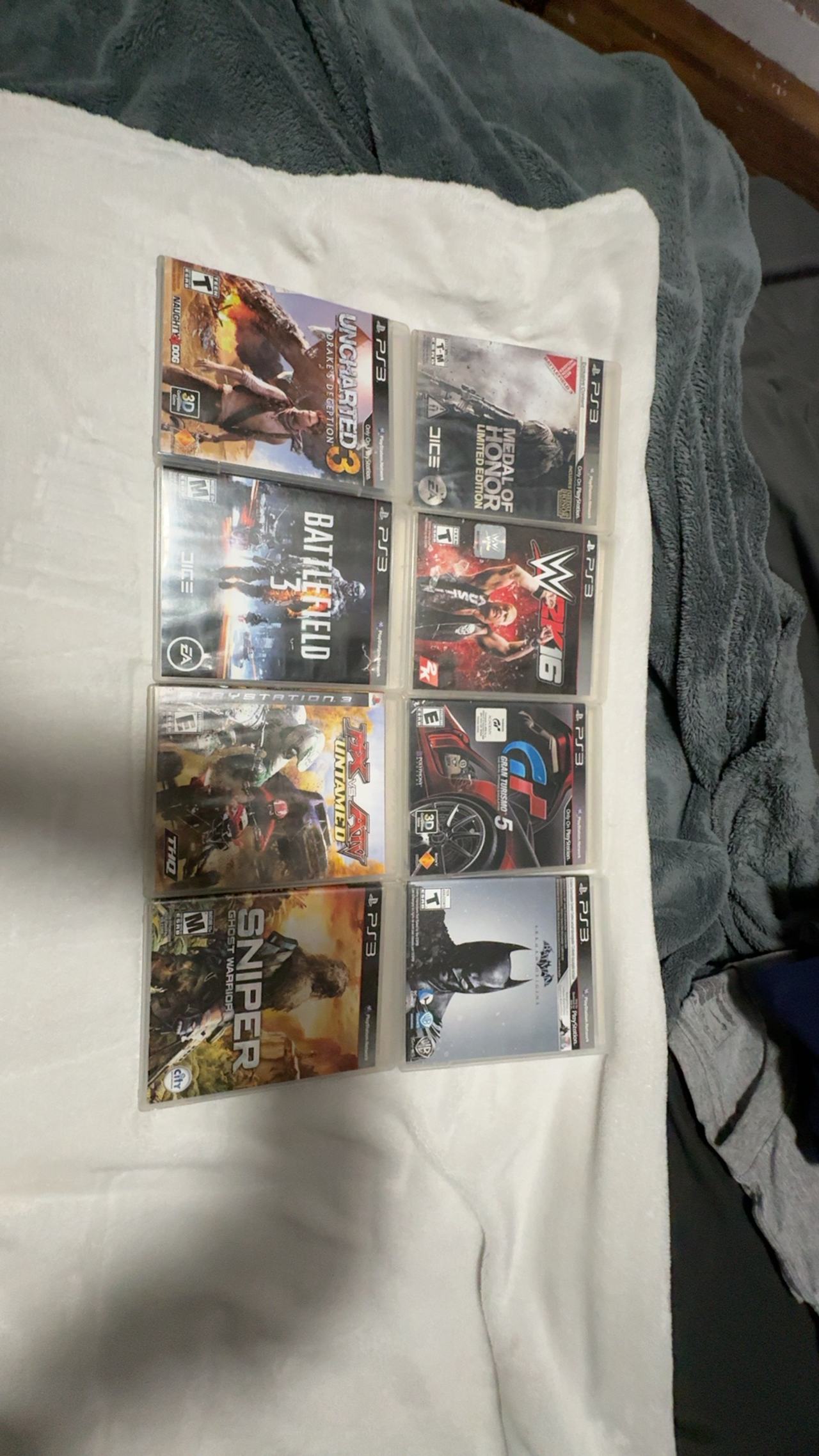 Sony PlayStation 3 8-Game Disc Bundle