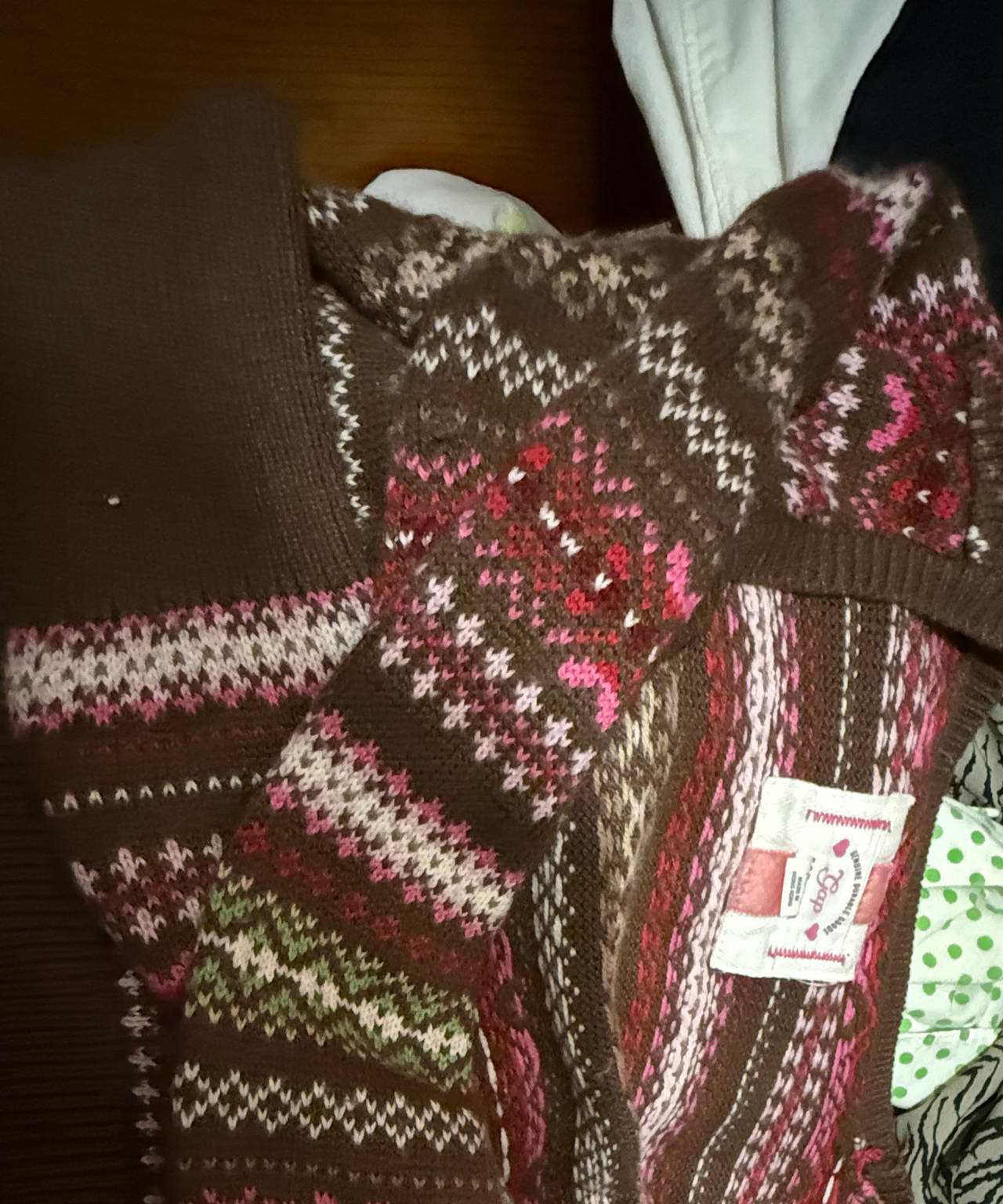Gap Vintage Fair Isle Knit Sweater