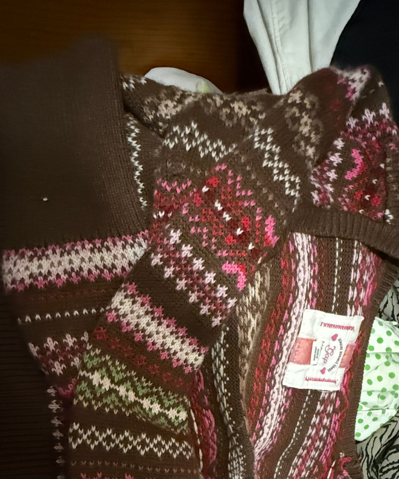 Gap Vintage Fair Isle Knit Sweater