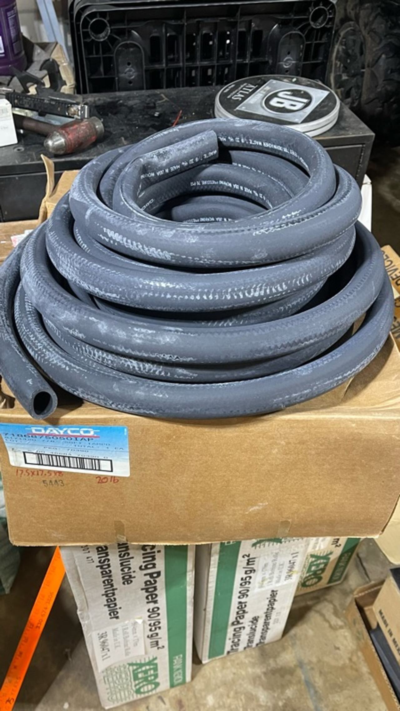 Dayco 7/8” 50ft Roll - Dishwasher Waste/Drain Hose #7186875050IAP