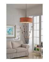 West Elm Cork Drum Pendant Light - Image 2