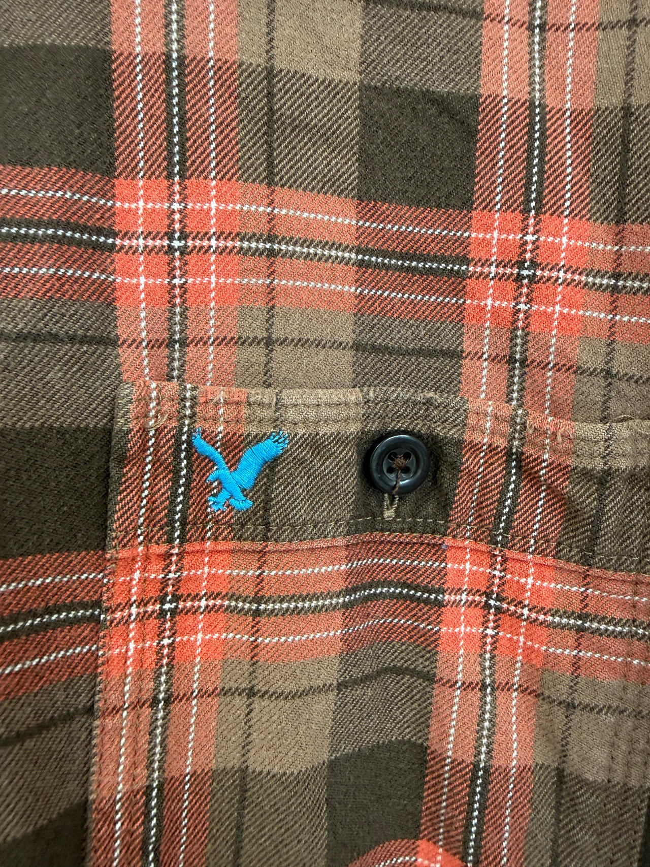 American Eagle Plaid Flannel Shirt