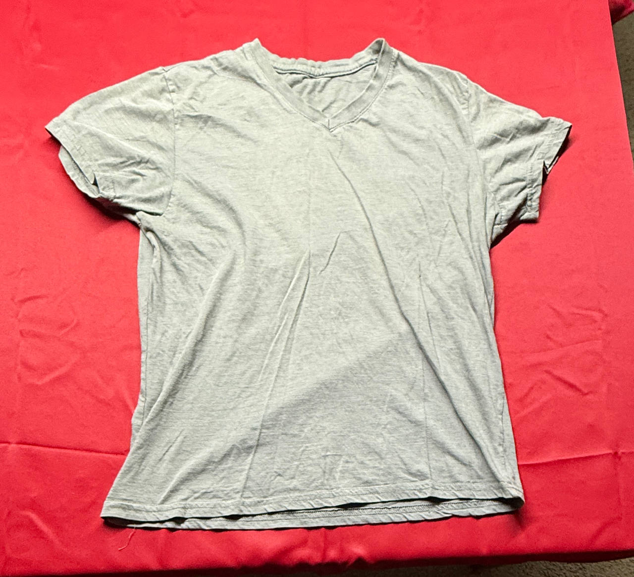 Hanes Men's ComfortSoft V-Neck T-Shirt SMALL