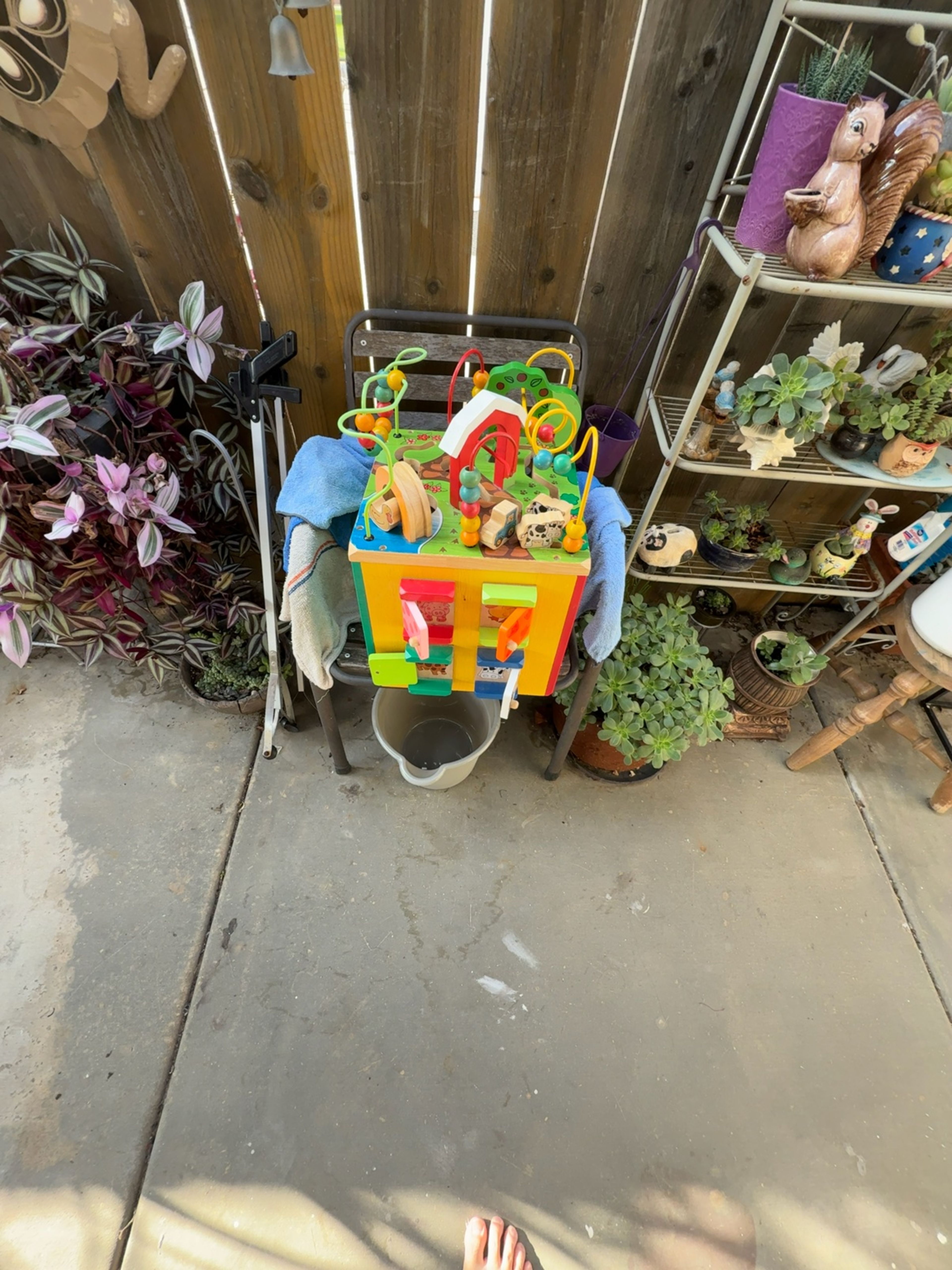 Battat Wooden Activity Cube