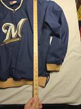 Nike Milwaukee Brewers MLB Authentic Collection Pullover Windshirt - Image 4