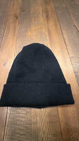 Whole Foods Market Employee Beanie Hat Black with Green Logo - Image 2