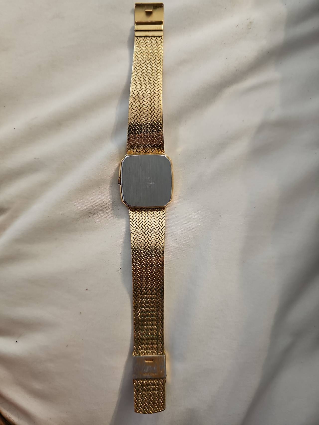 Helbros Vintage Quartz Diamond Dial Watch