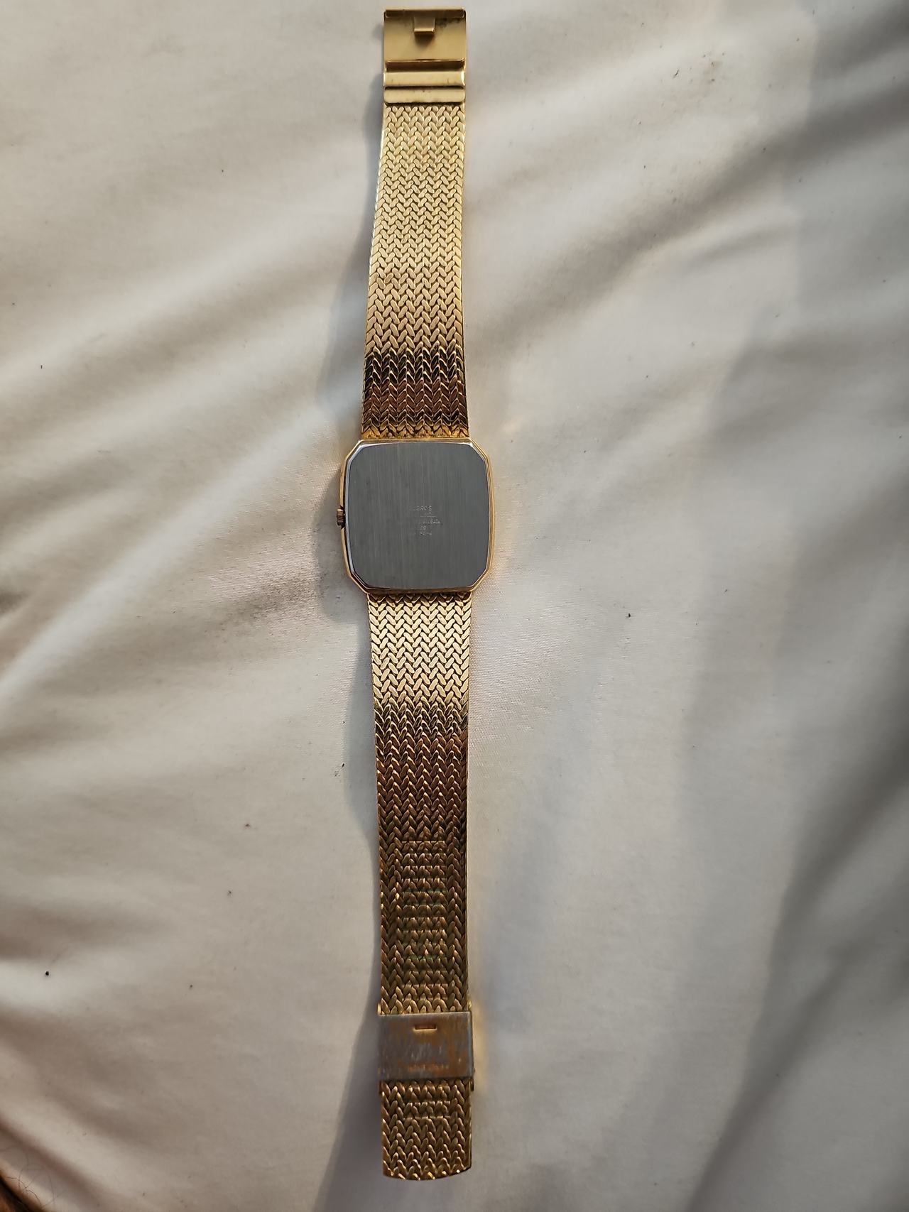 Helbros Vintage Quartz Diamond Dial Watch