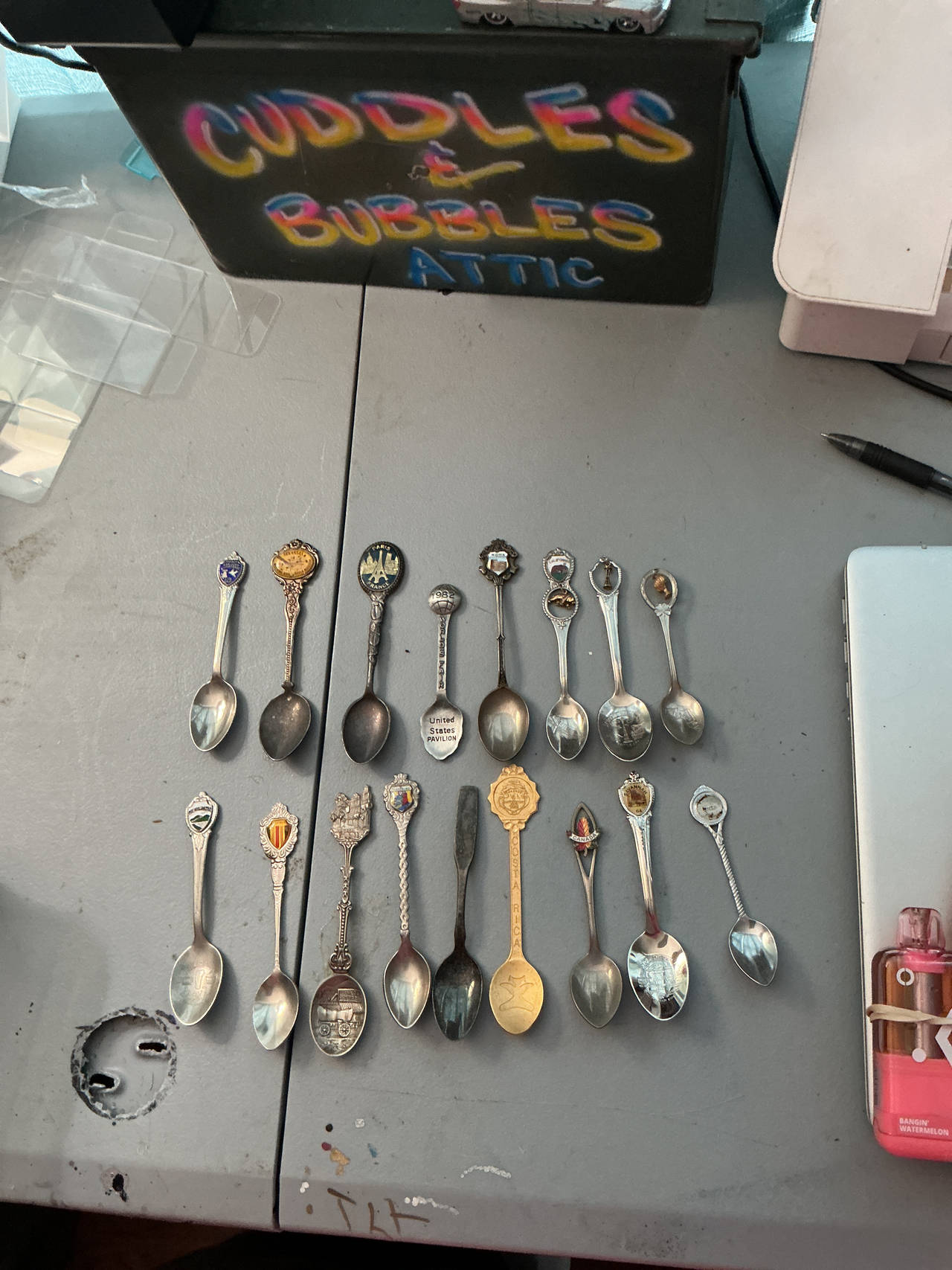 Vintage Souvenir Spoon Lot