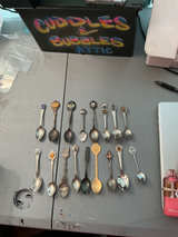 Vintage Souvenir Spoon Lot - Image 1
