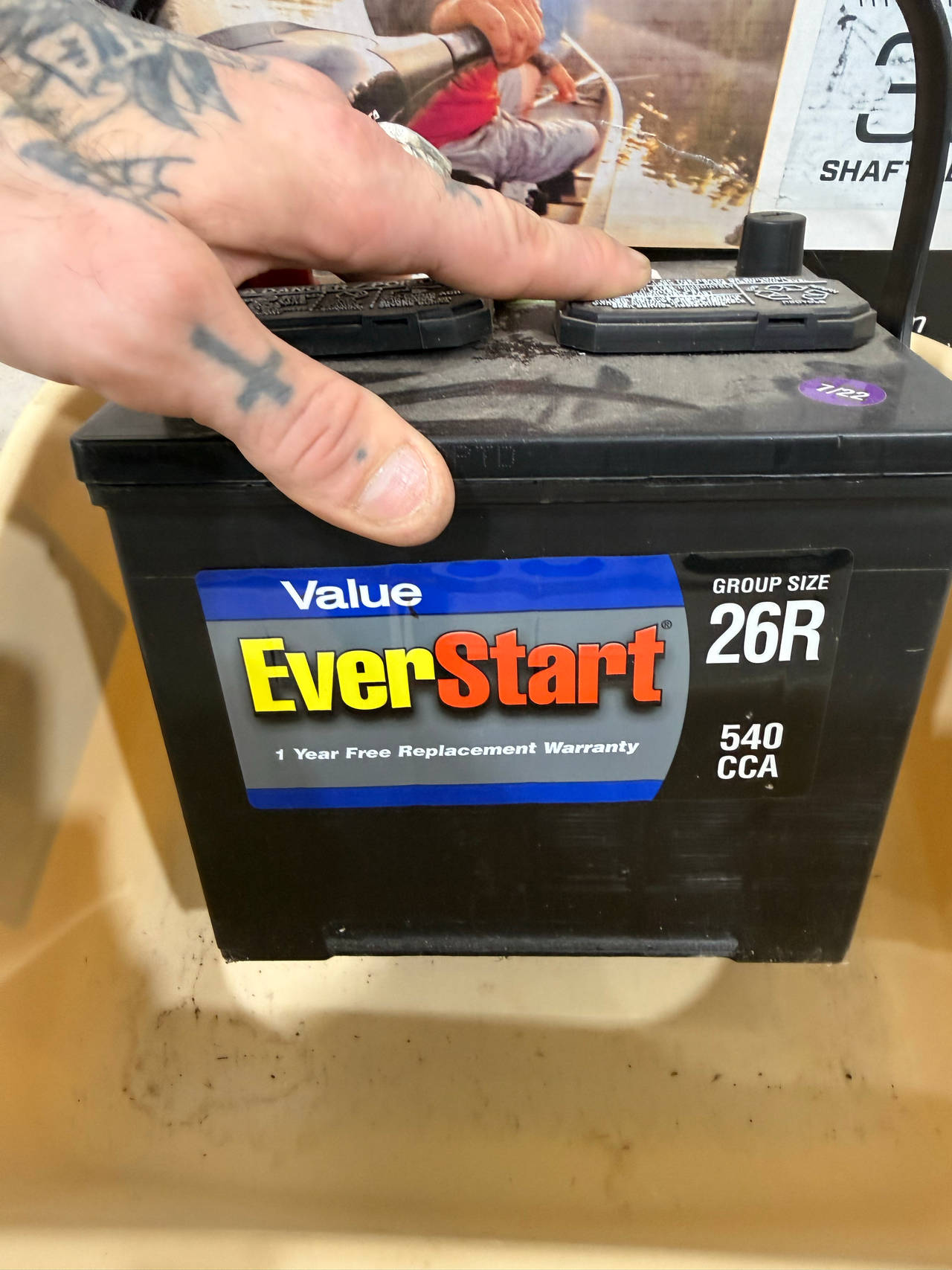 EverStart Value 26R Car Battery