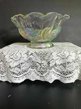 Vintage Mikasa Studio Nova  Crystal Embossed Fruit Bowl - Image 2