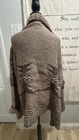 Love Stitch Western Open Front Cardigan Sweater - Image 3