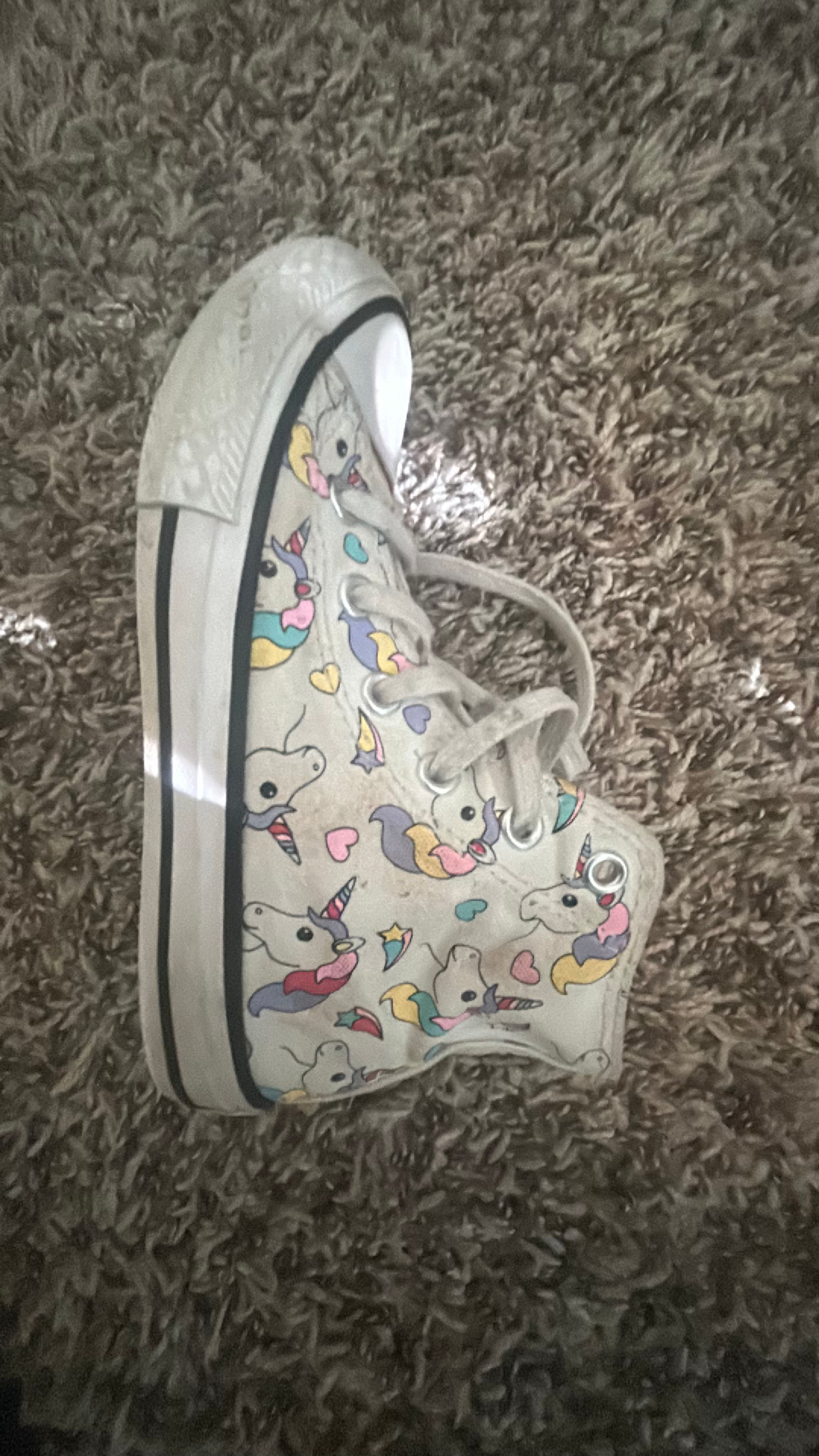 Converse Kids Chuck Taylor All Star Unicorn Rainbow High Top - Image 3