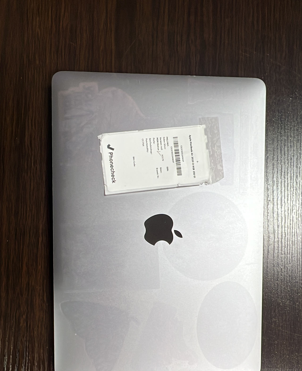 Apple MacBook Air 2020 i3 8GB 256GB Silver