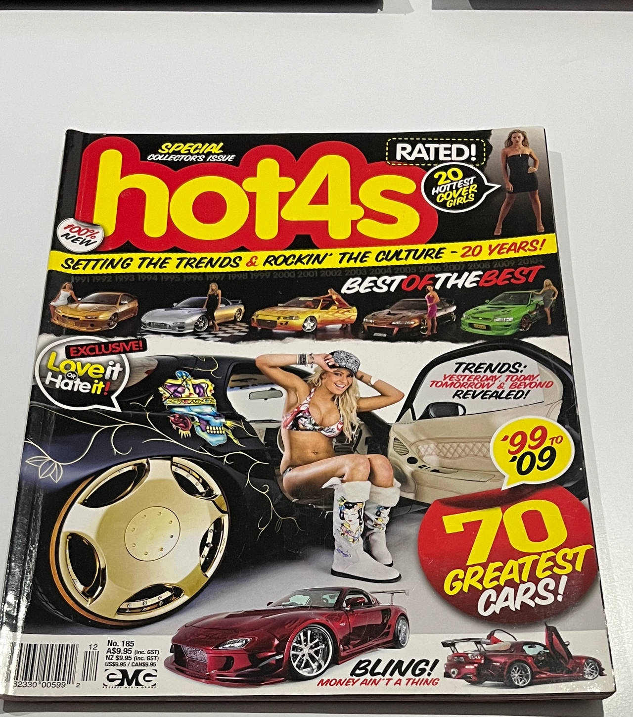 Hot4s Magazine Issue 185 Special Collector's Issue