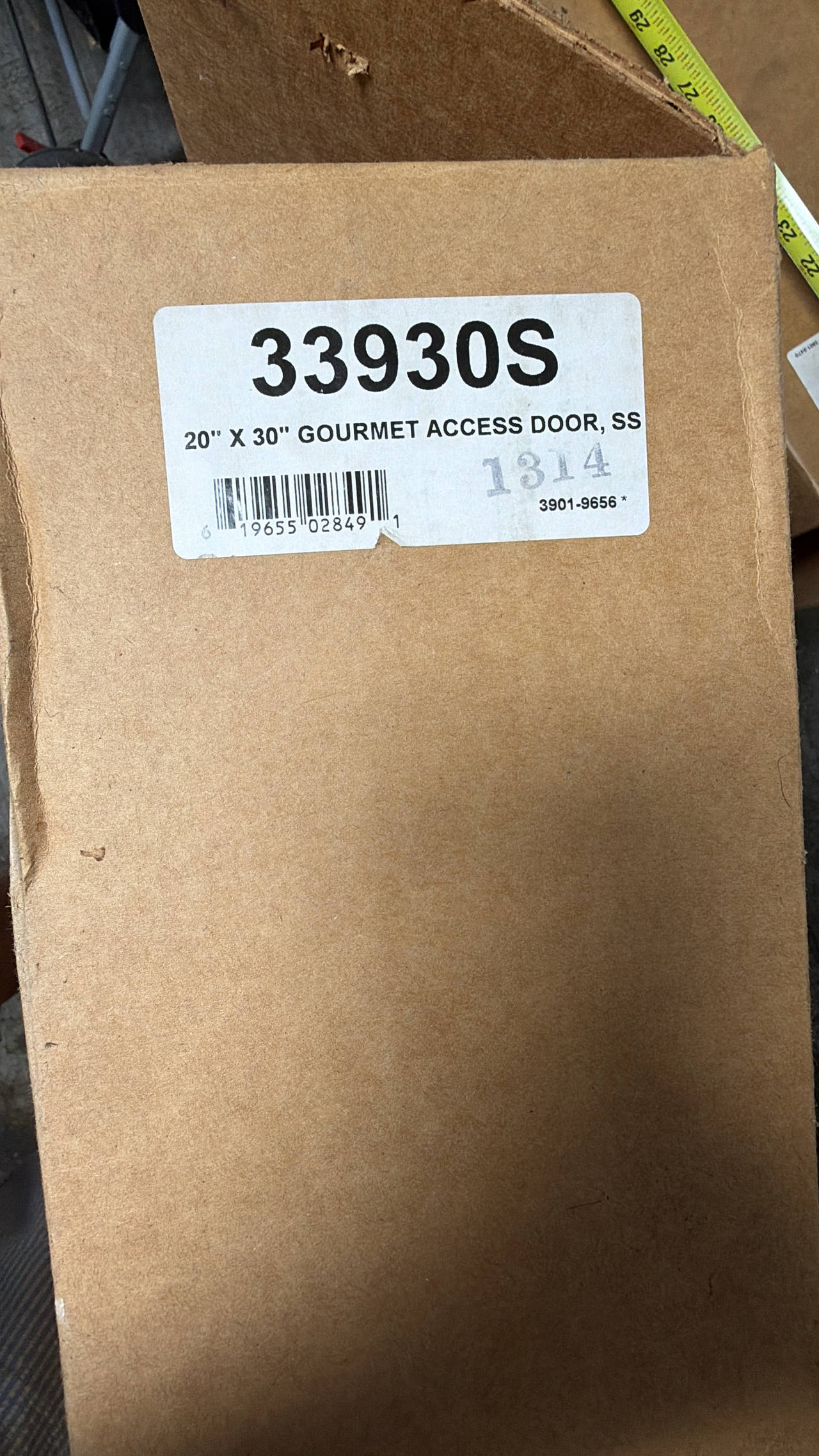 Fire Magic 33930S 20" x 30" Gourmet Access Door, SS