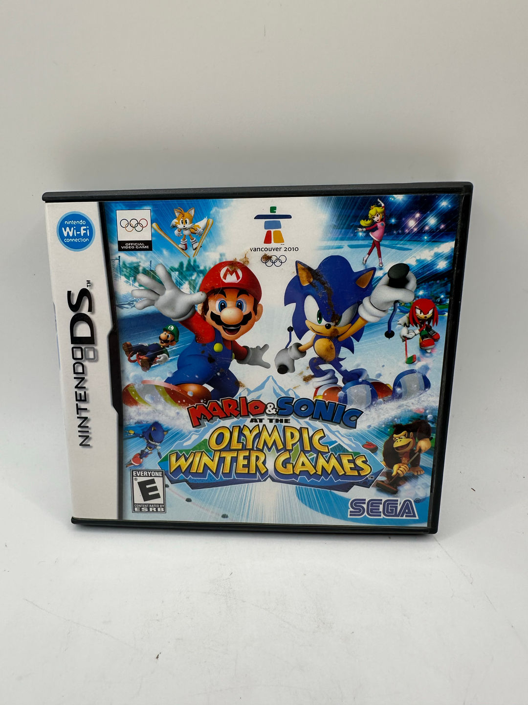 Mario & Sonic Olympic Winter Games (Nintendo DS, 2009) CIB w/ Case -Tested