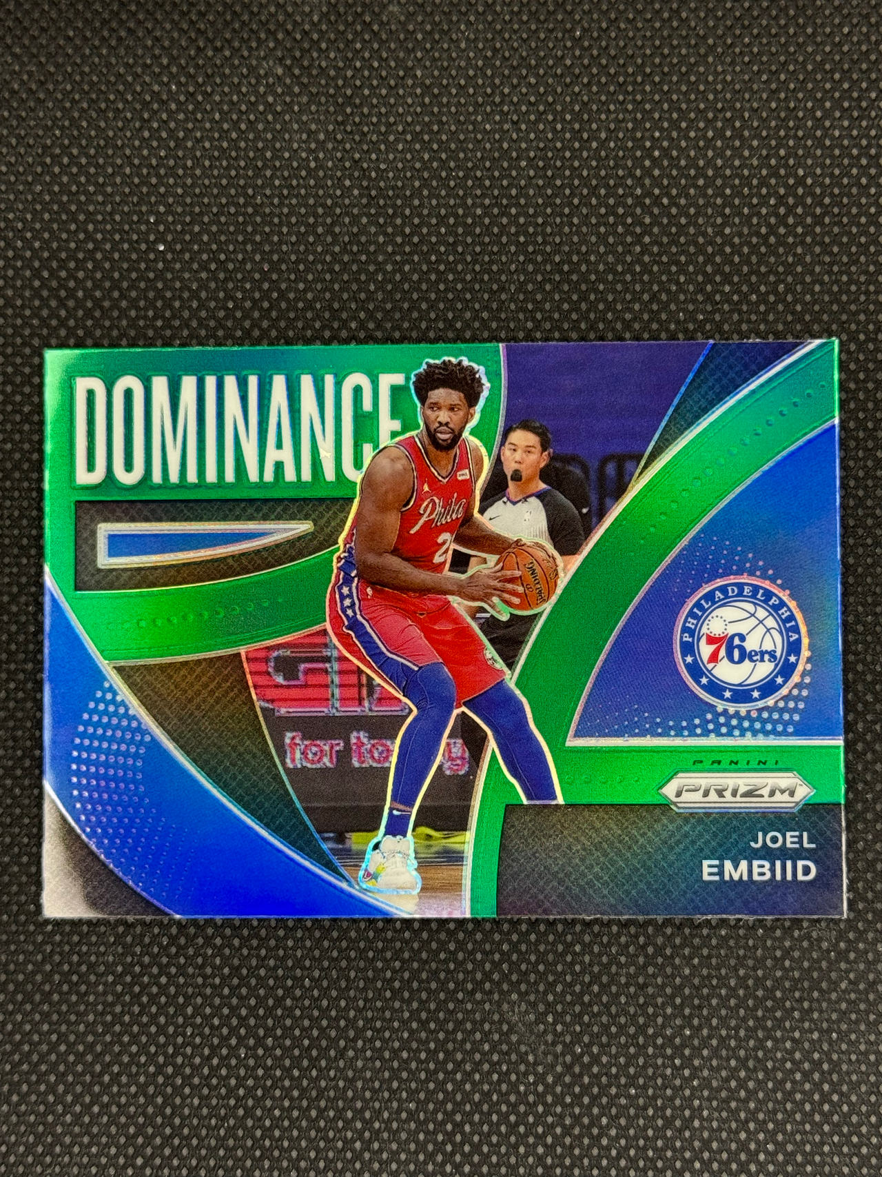 Panini Prizm Dominance Joel Embiid Basketball Card