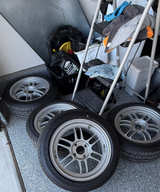 Enkei RPF1 Wheels 15x7 4x100 with Falken Ziex ZE960 A/S Tires - Image 1